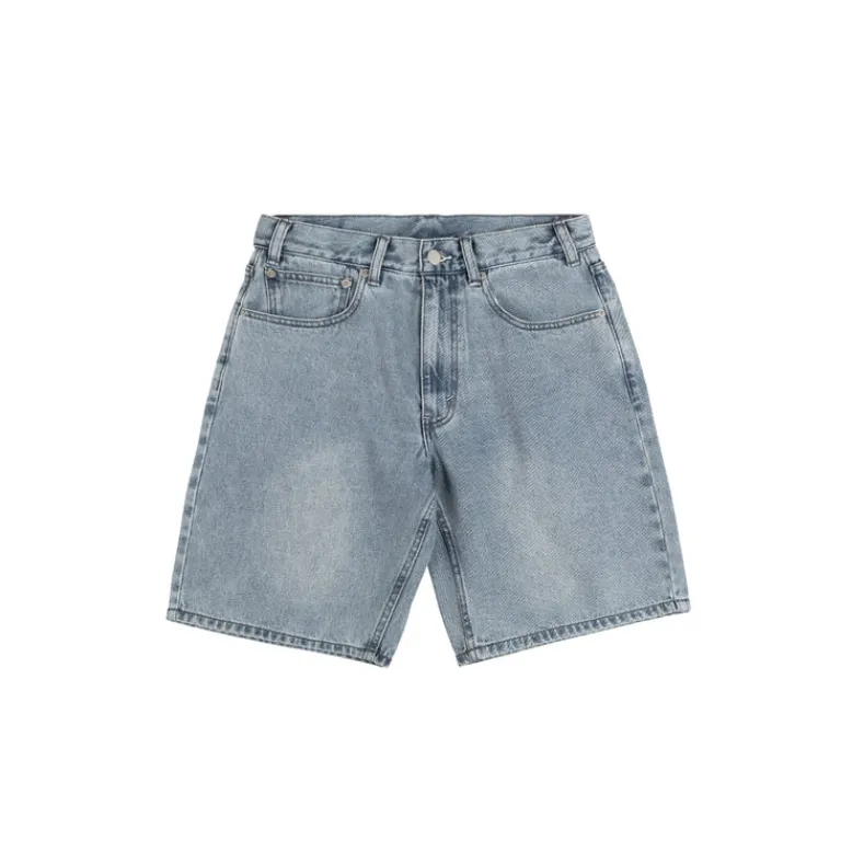 thisisneverthat Shorts*Washed Denim Short Washed Blue