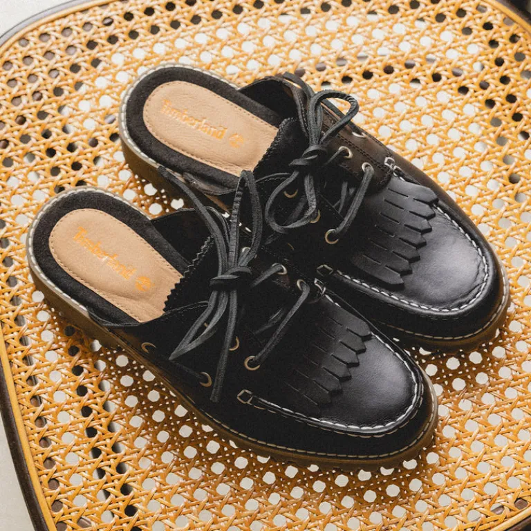 Timberland Sneakers À Plateforme|Sneakers En Cuir*Noreen W Black