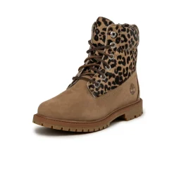 Timberland Sneakers Montantes|Sneakers En Cuir*Premium 6-Inch Lace Up Boot W Medium Beige