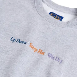 Trekk by Asphaltgold Pullover*Trekk Crewneck Heather Grey / Multi
