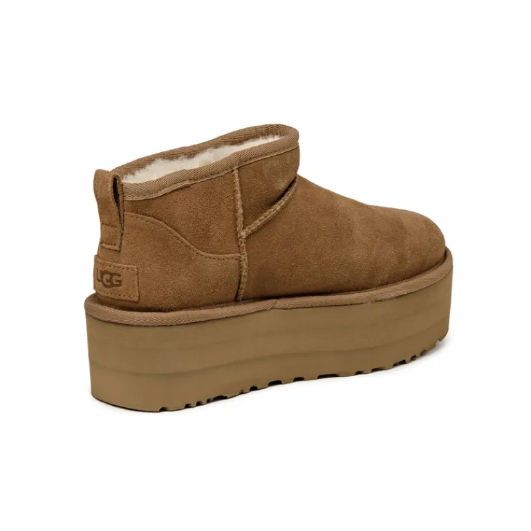 Ugg Sneakers À Plateforme|Sneakers Montantes*Wmns Classic Ultra Mini Platform Chestnut