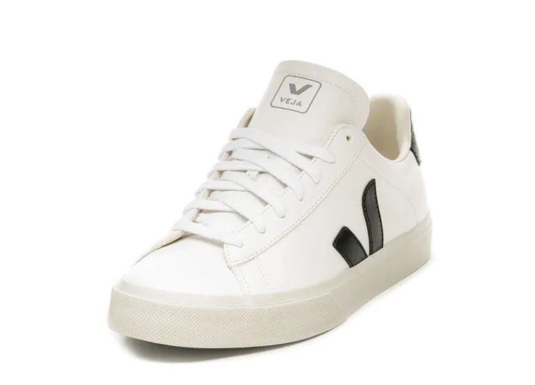 Veja Sneakers Blancs*Campo Chromefree Leather White / Black