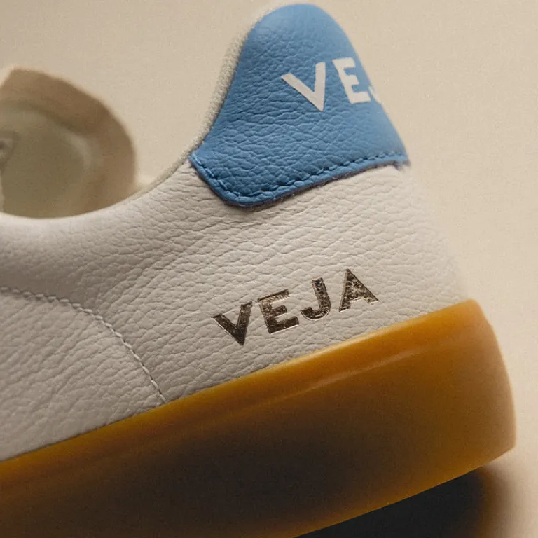 Veja Sneakers Blancs*Campo Chromefree Leather W Extra White / Aqua