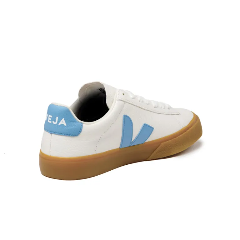 Veja Sneakers Blancs*Campo Chromefree Leather W Extra White / Aqua