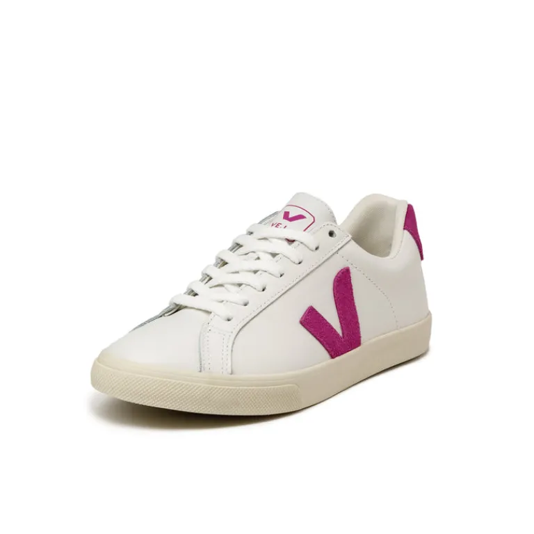 Veja Sneakers Blancs*Esplar Leather W Extra White / Ultraviolet