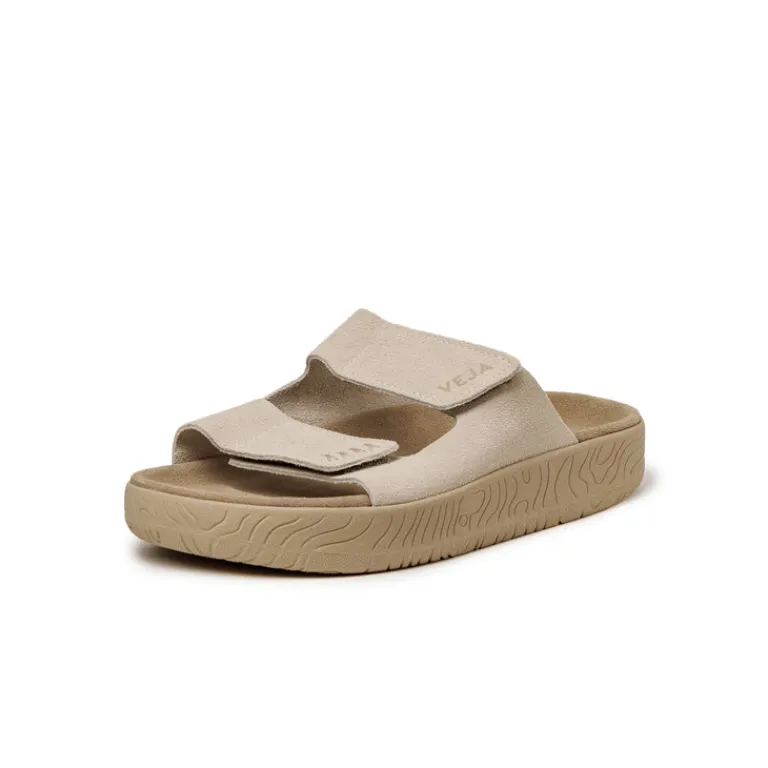 Veja Mules & Slides*Etna W Suede Pierre / Alm / Almond