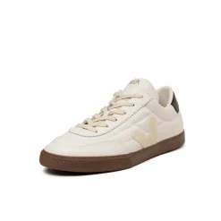 Veja Baskets Décontractées Terrace|Sneakers Blancs*Panenka *O.T. Leather* White / Black / Bark