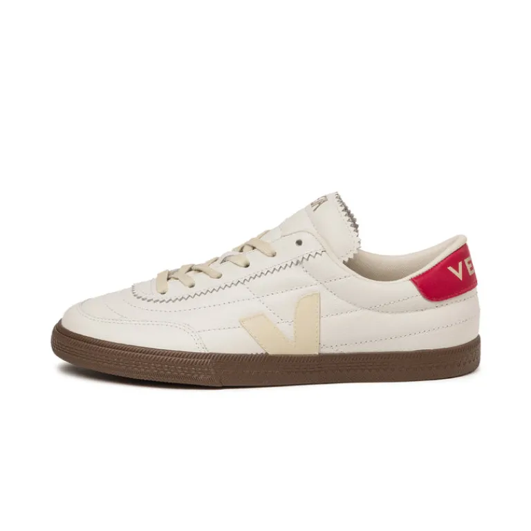 Veja Baskets Décontractées Terrace|Sneakers Blancs*Panenka W *O.T. Leather* White / Pierre / Pekin