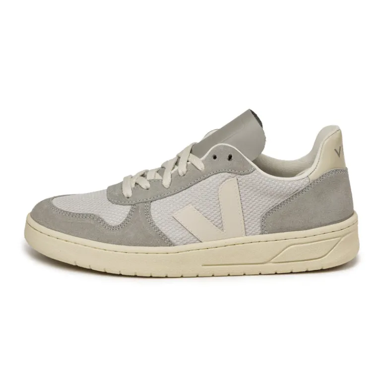 Veja Sneakers Blancs*V-10 Alveomesh Light Grey / Pierre