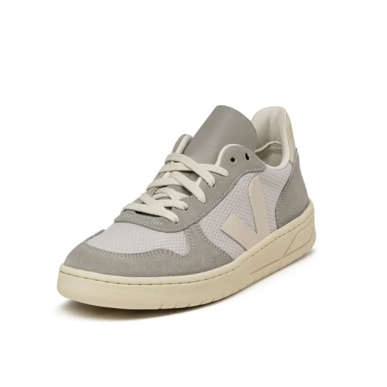 Veja Sneakers Blancs*V-10 Alveomesh Light Grey / Pierre