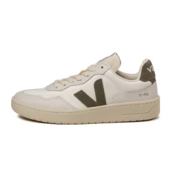 Veja Sneakers Blancs*V-90 B-Mesh White / Khaki