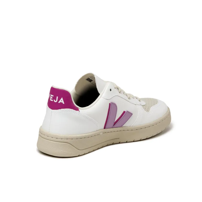 Veja Sneakers Blancs*V-10 CWL W White / Orchid / Ultraviolet
