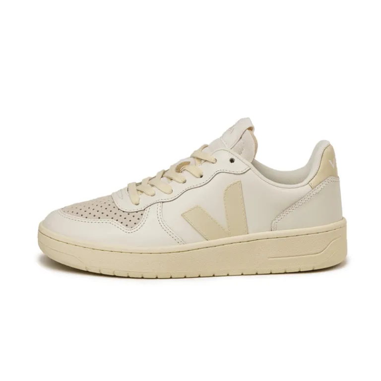 Veja Sneakers Blancs*V-10 Leather W Pure / Claire