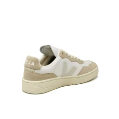 Veja Sneakers Blancs*V-90 W *Aegean Project* Extra White / Pierre / Almond