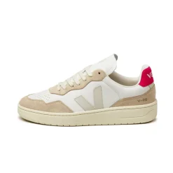 Veja Sneakers Blancs*V-90 W *Aegean Project* Extra White / Pierre / Pekin