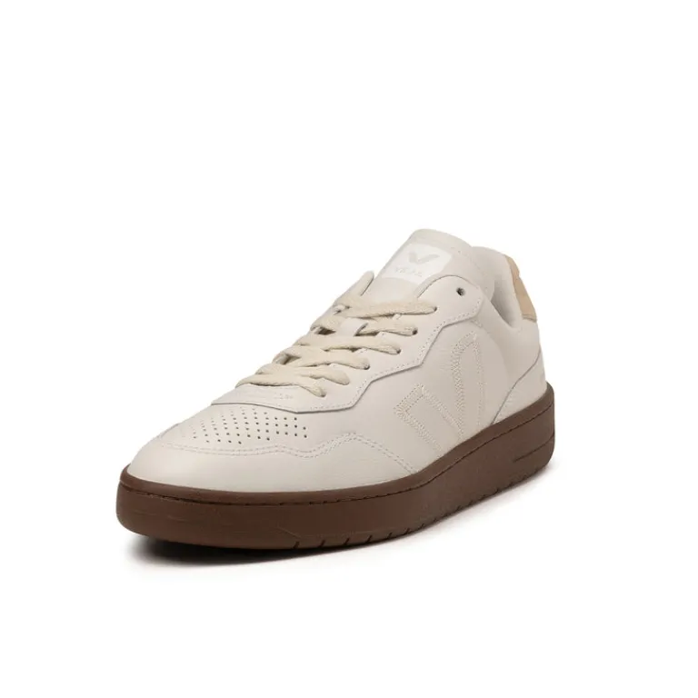 VEJA Sneakers À Plateforme|Sneakers Blancs*V-90 ZZ O.T. White / Pierre / Almond