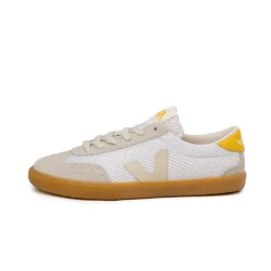 Veja Sneakers Blancs*Volley W *Aircell* Lunar / Pierre / Sunshine
