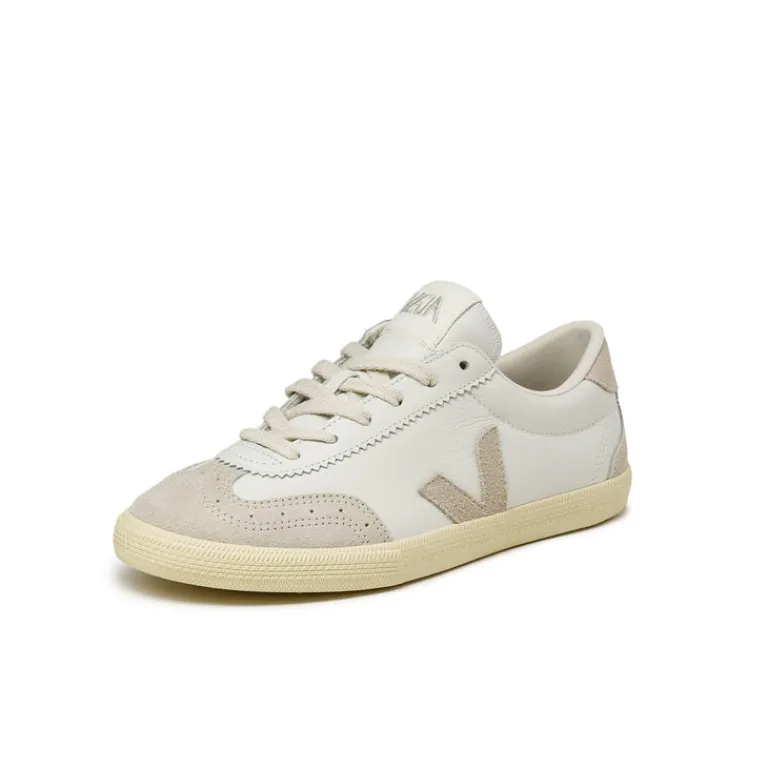 Veja Sneakers Blancs*Volley W *O.T. Leather* White / Natural