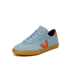 Veja Sneakers En Cuir*x Make My Lemonade Volley O.T. W Steel / Pumpkin