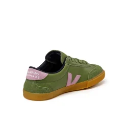 Veja Sneakers En Cuir*x Make My Lemonade Volley O.T. W Kiwi / Orchid
