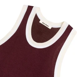 Wales Bonner T-Shirts*Rio Tank Top Bordeaux