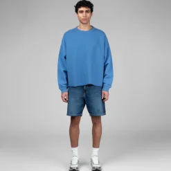 YMC Pullover*Studio Sweatshirt Blue