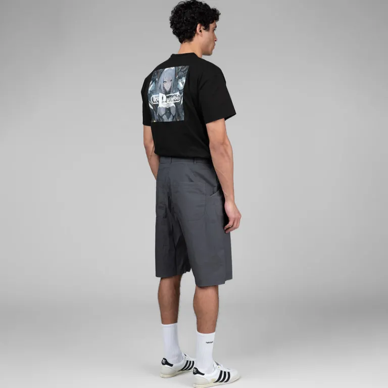 YMC Shorts*Twisted Seam Short Grey